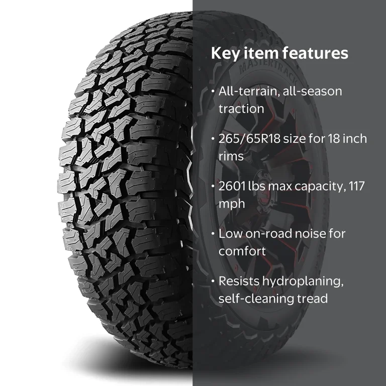 Mastertrack Badlands AT All Terrain 265/65R18 114H SUV All Season