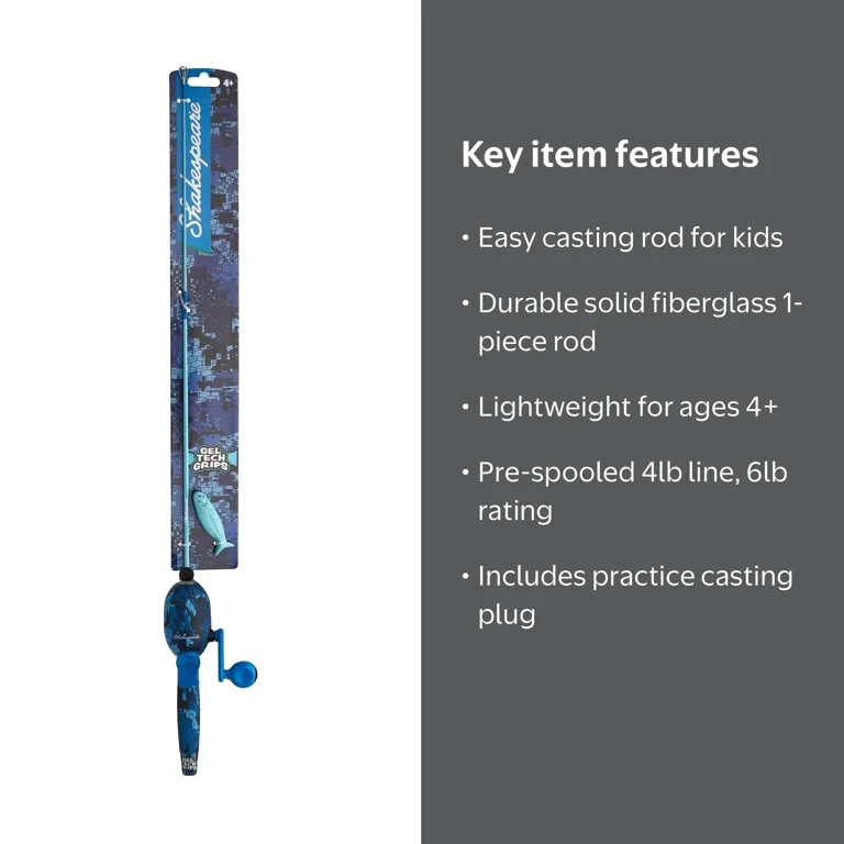 blue camo fishing pole Fiblink Trolling Rod 1-Piece Saltwater Big Game Rod Offshore C – fiblink Fast Action Fiblink Saltwater Fishing Rod 1Piece/2Piece