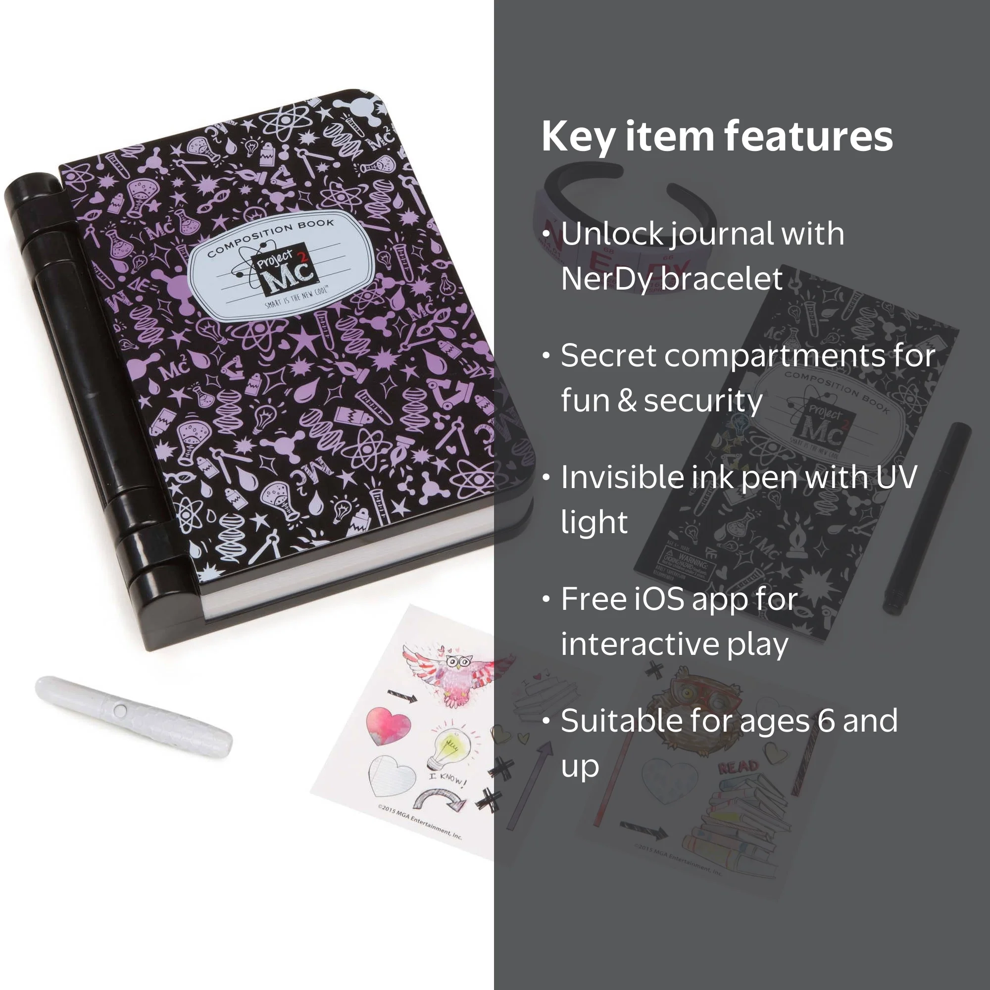Project MC2 A.D.I.S.N Blank Diaries and Journals - Walmart.com