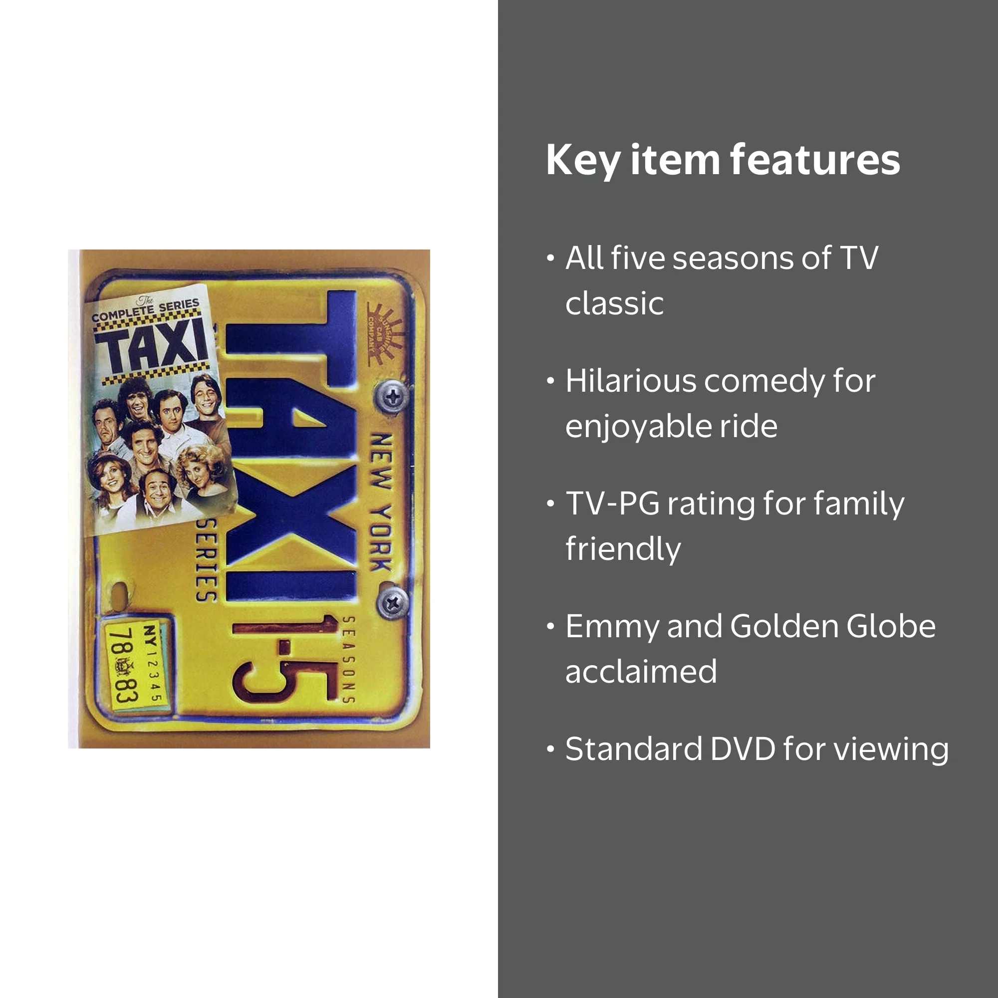 Taxi: The Complete Series (Monster Repackage) (DVD) Paramount