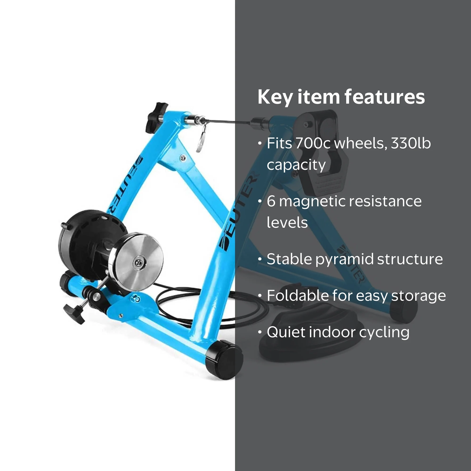 DEUTER固定ローラーと自転車スタンド DEUTER Portable Foldable Magnetic Indoor Cycle Riding Mountain