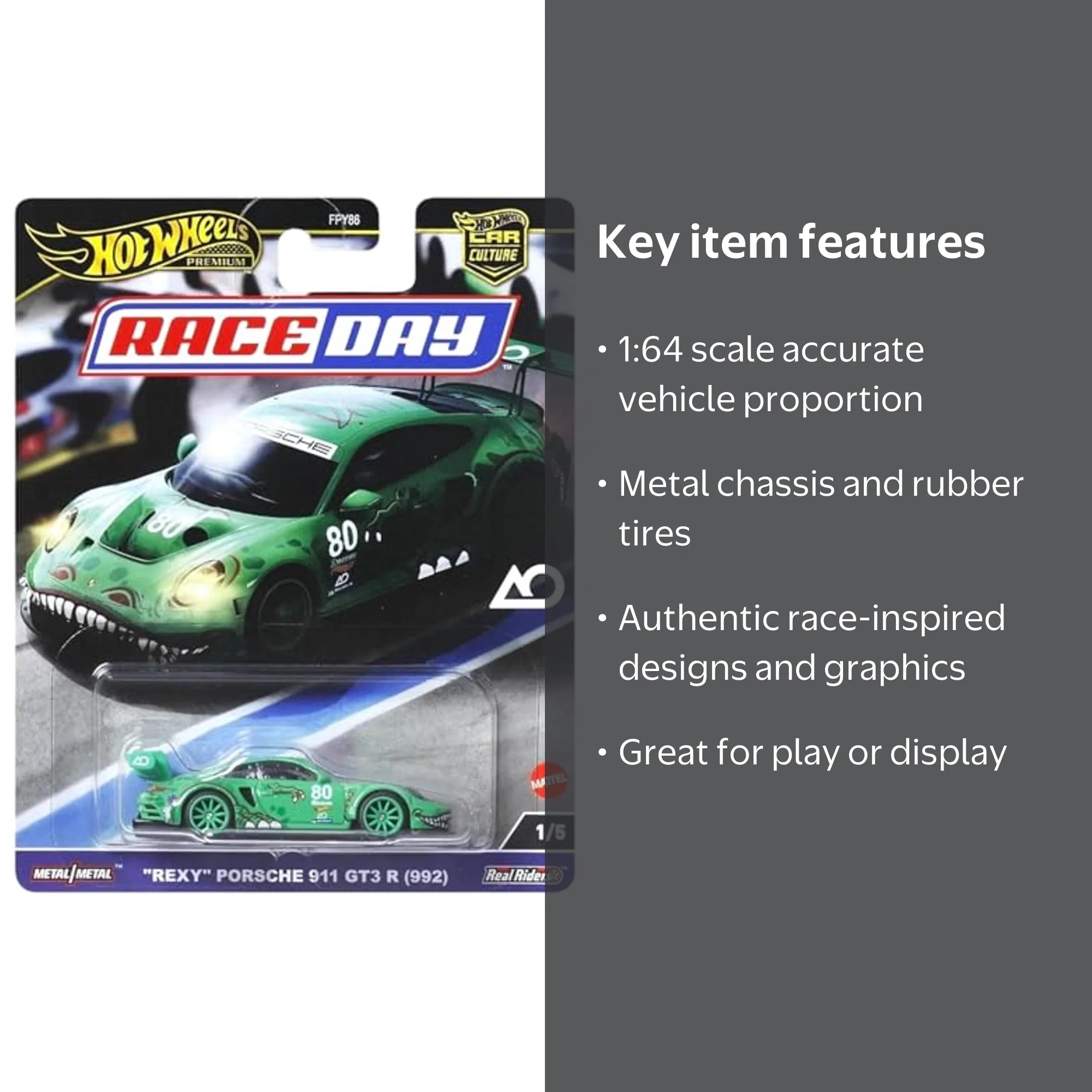Hot Wheels Race Day Car Collection 5 Pack FPY86-961D - Walmart.com