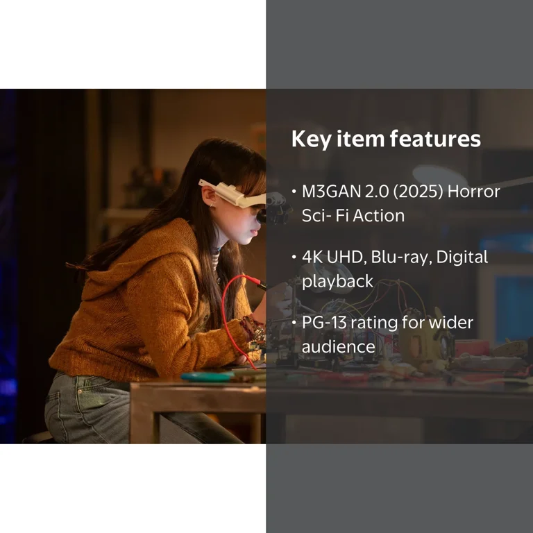 SDS, 4K Ultra HD Blu-ray, M3GAN 2.0, Horror, Digital Copy