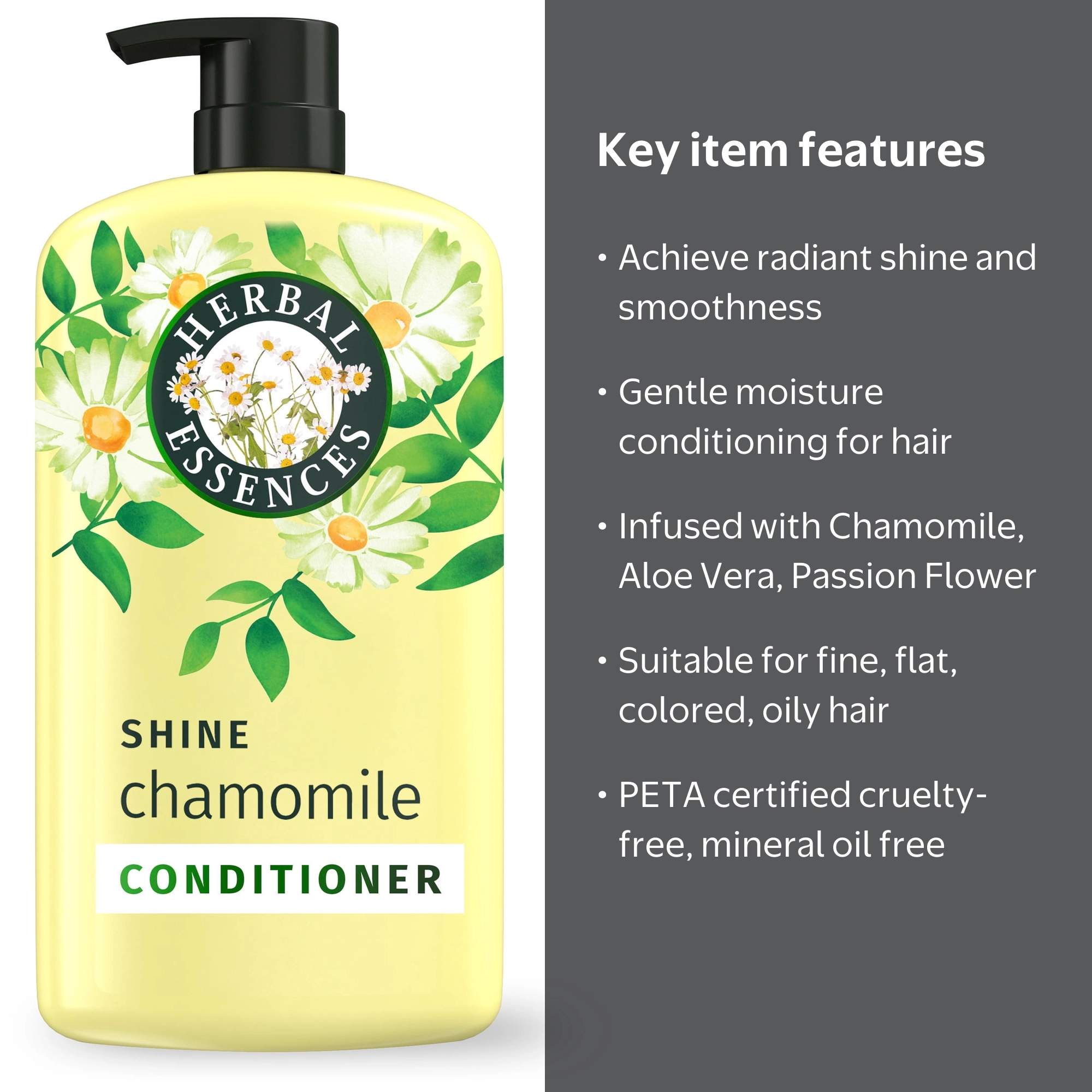 シャンchan BODY LOTION . HAIR ESSENCE 2本 Herbal Essences, Conditioner, Chamomile Shine, 29.2 fl oz