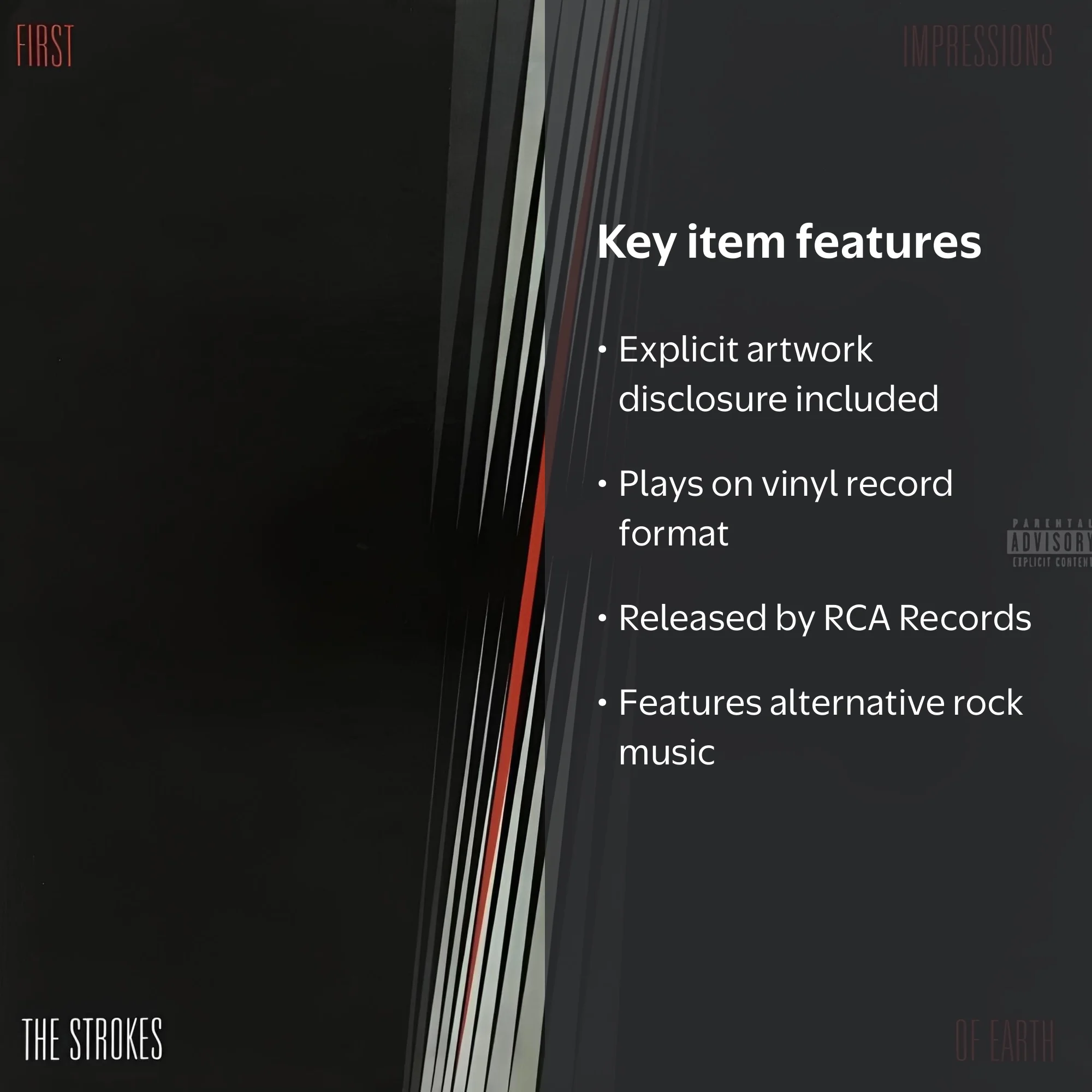 The Strokes - First Impressions of Earth - Vinyl Record - Walmart.com
