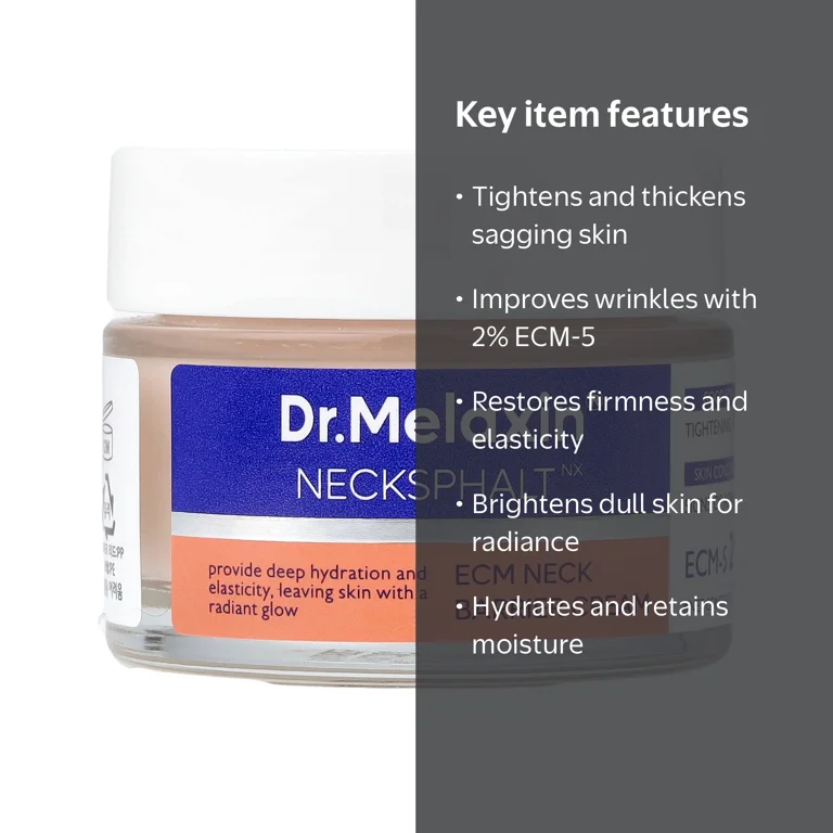 Dr.Melaxin Necksphalt, ECM Neck Barrier Cream, 1.69 fl oz