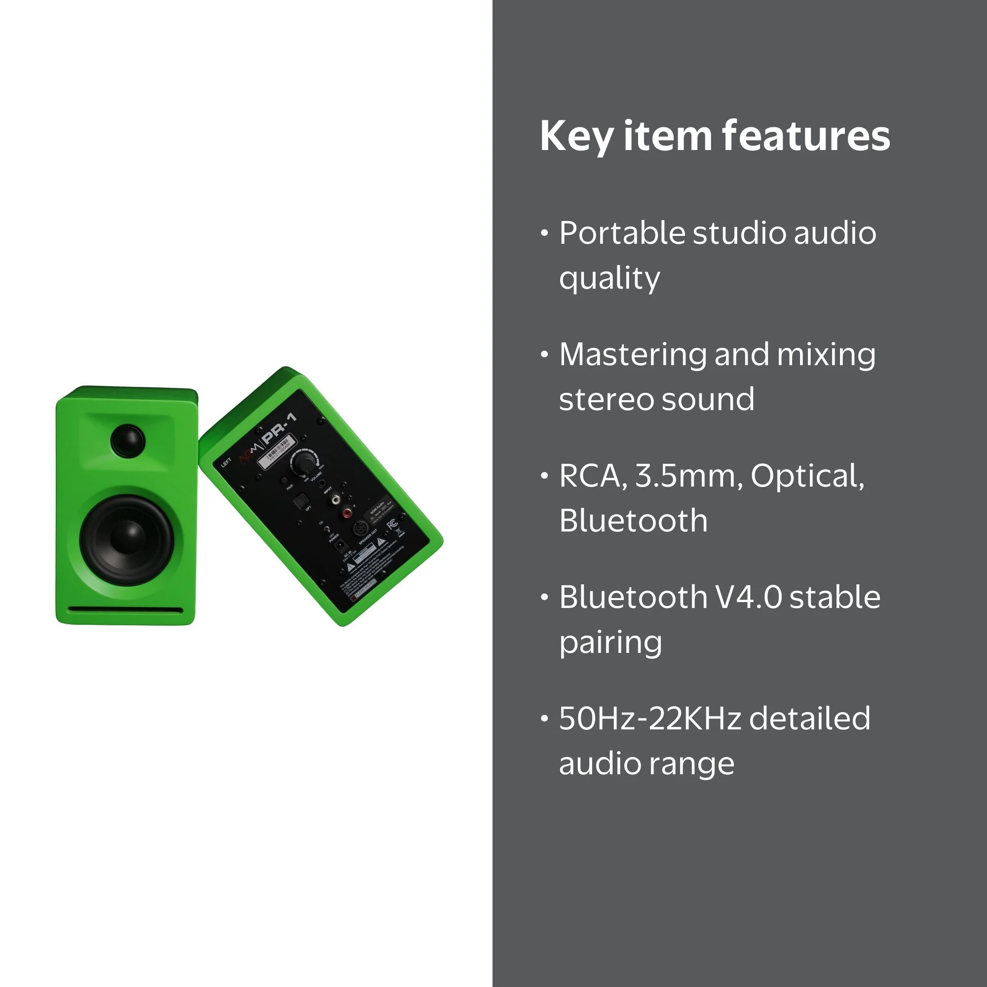 DJ Nelson NDM Audio PR-1 Limited Edition Bluetooth Powered Studio