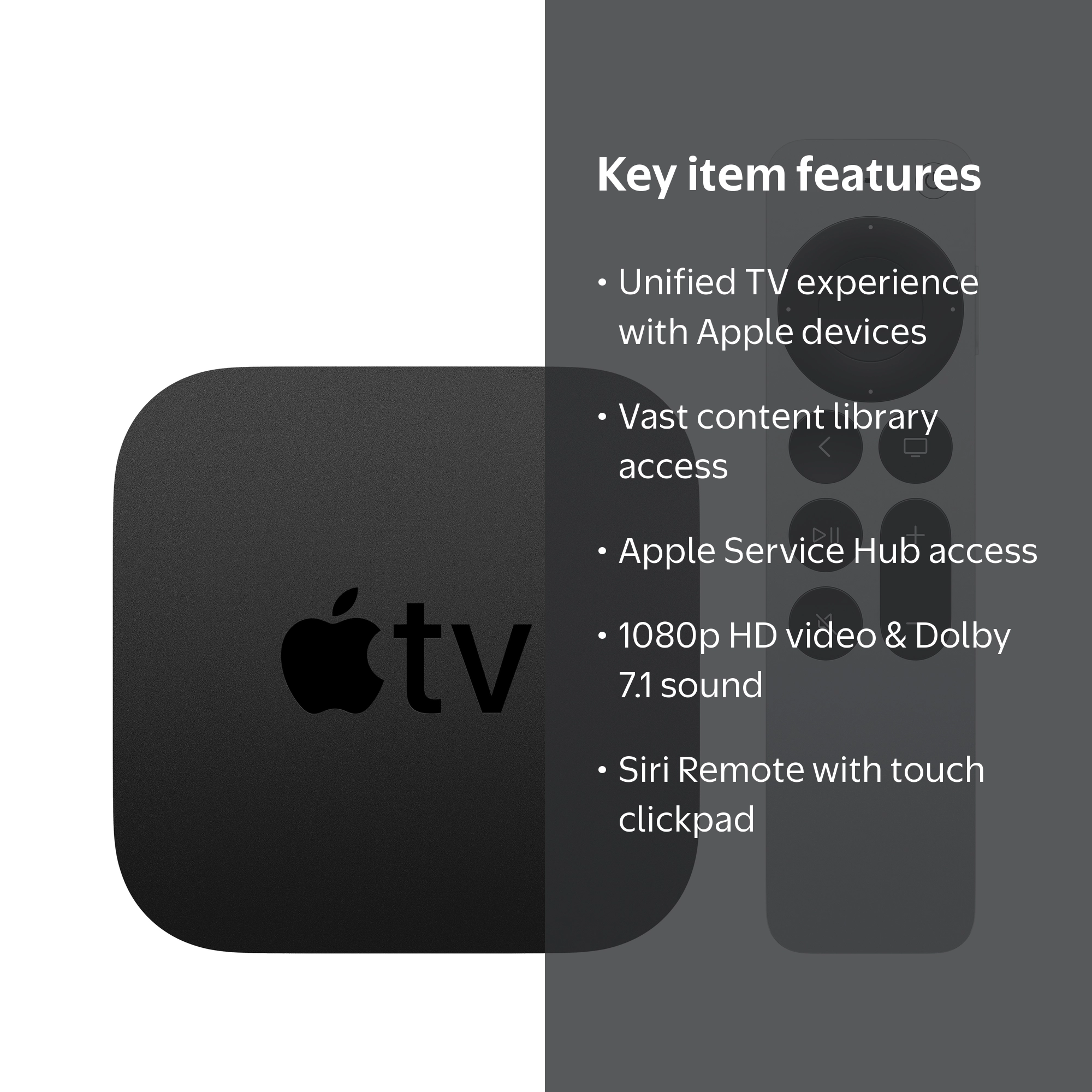 Apple TV HD 32GB Media Player (2nd Generation) - New Device with