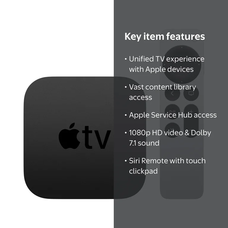 Apple TV HD 32GB Media Player (2nd Generation) - New Device with