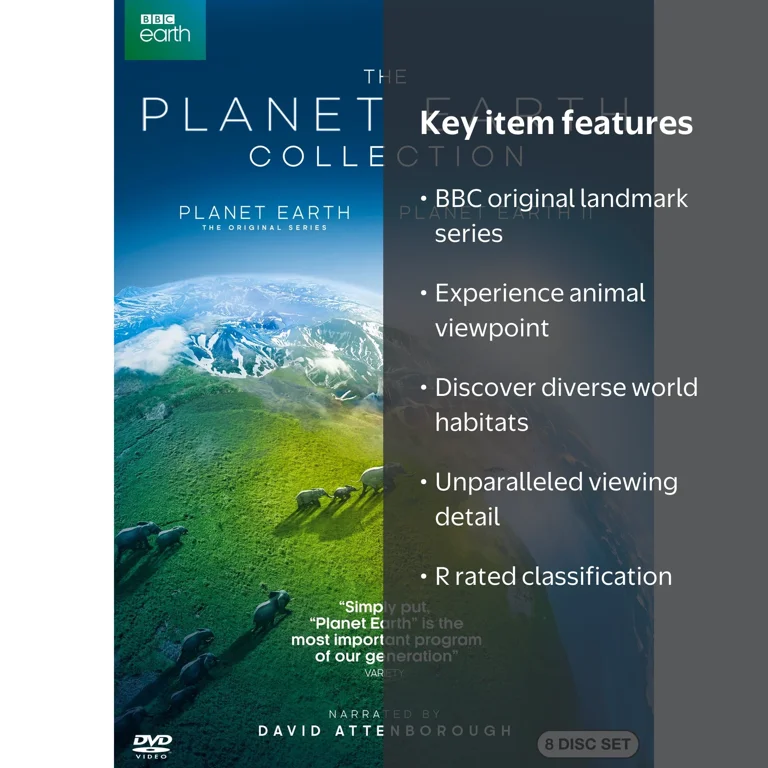 SDS, The Planet Earth Collection DVD, Landmark wildlife series