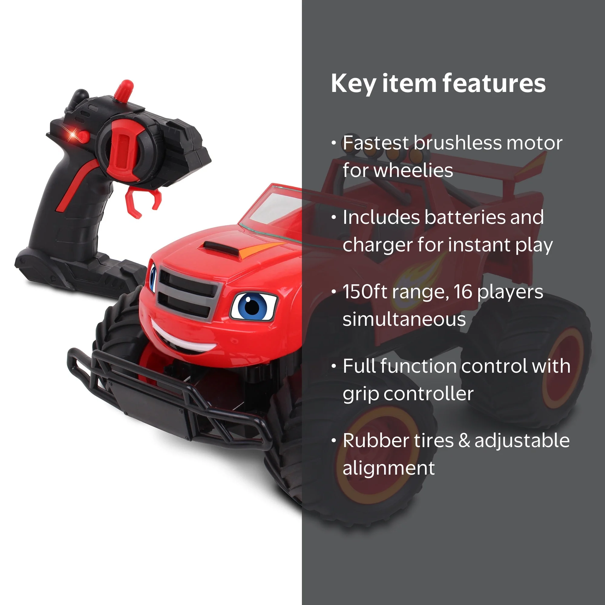 NKOK Blaze and The Monster Machines High Performance RC Car Toy