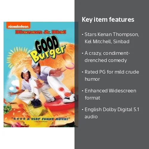 ミュージック Off Course 1981.Aug.16-Oct.30 DVD Paramount Home Video, Good Burger DVD, Kenan Thompson - Walmart.com