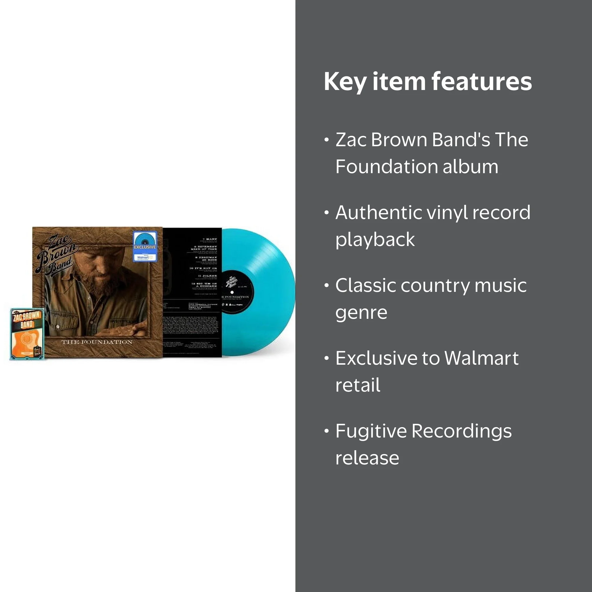 Zac Brown - The Foundation (Walmart Exclusive) - Music