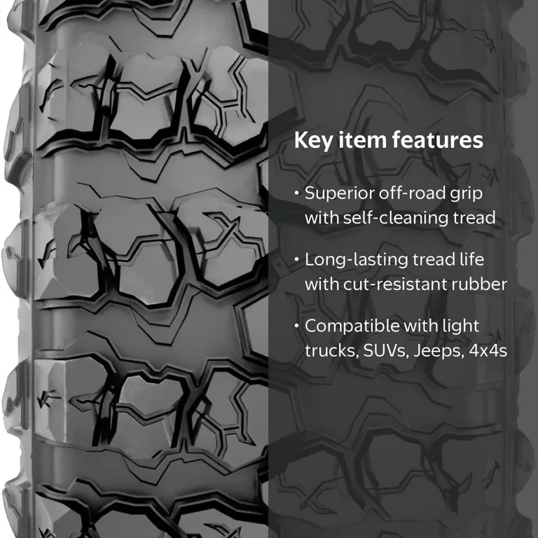 Yokohama Geolandar X-MT 35X12.50R17/10 121Q BW All Season Tire