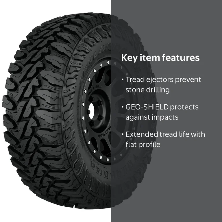 Yokohama Geolandar M/T G003 Mud Terrain LT35X12.50R17 121Q E Light