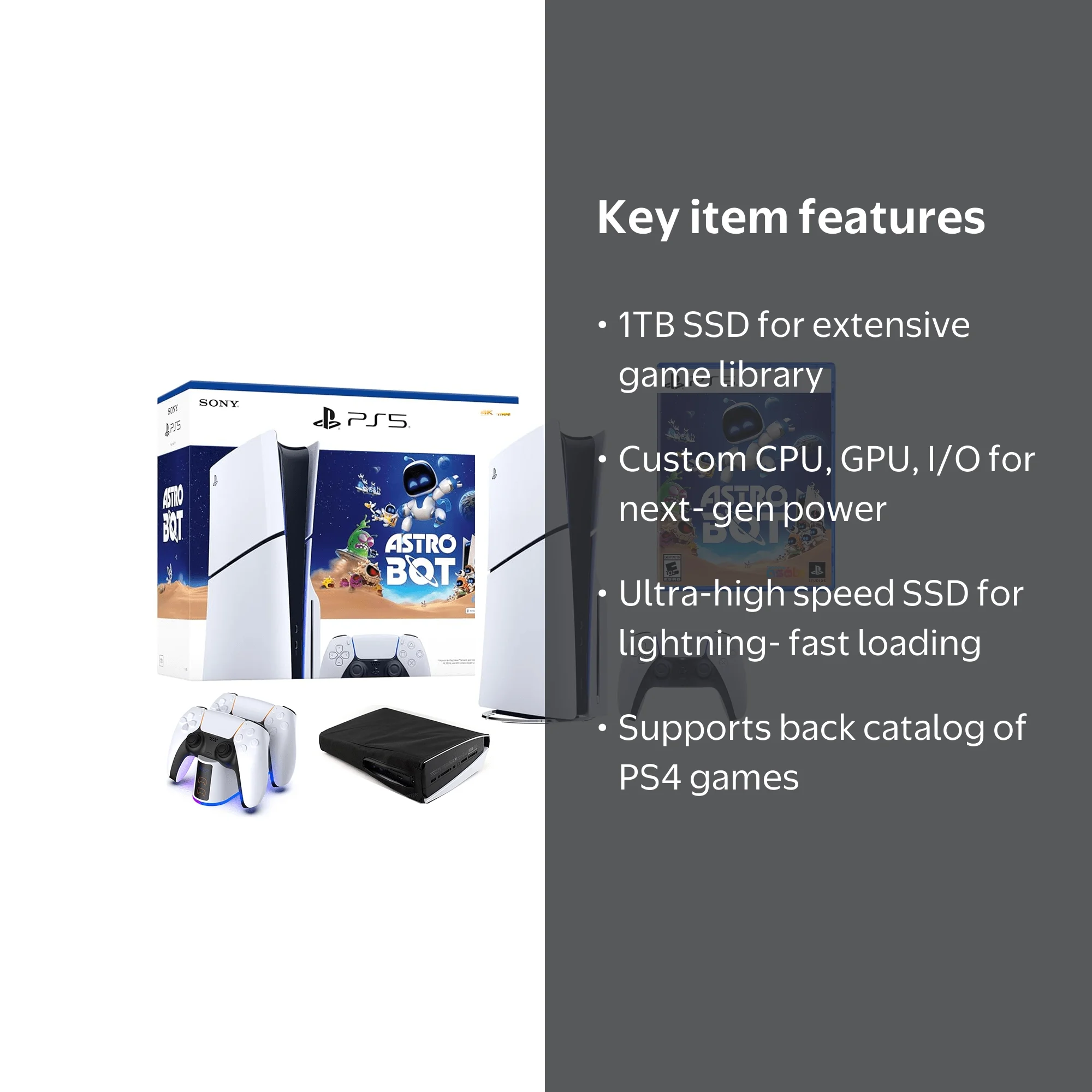 PlayStation_PS5 Console – ASTRO BOT Bundle - Walmart.com