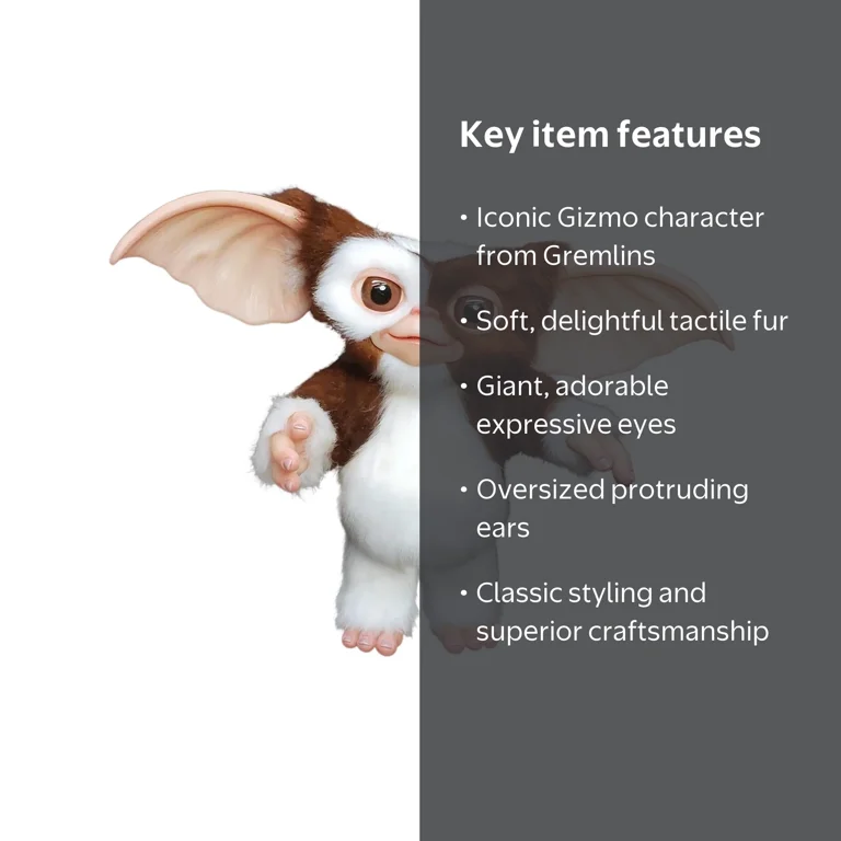 Trick or Treat Studios, GREMLINS 2 GIZMO PROP, One Size, Soft Fur