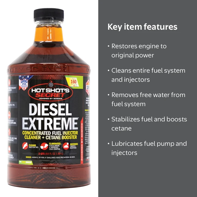 Hot Shot's Secret Diesel Extreme 64 oz Fuel System Cleaner