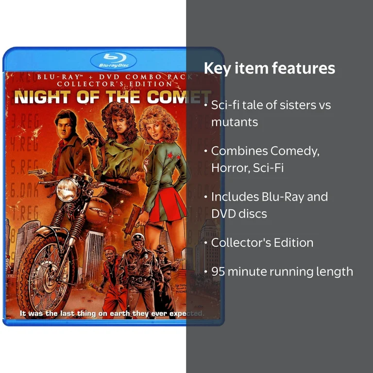 Night of the Comet (Collector's Edition) (Blu-Ray + DVD) - Walmart.com