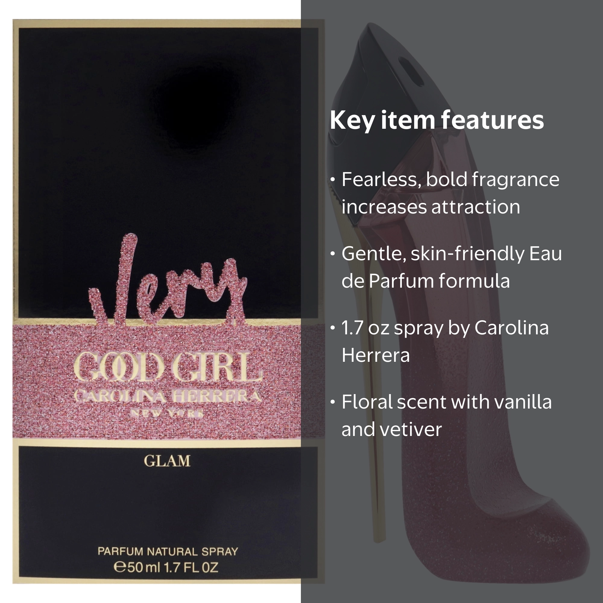 Carolina Herrera Very Good Girl Glam 1.7 oz EDP Spray - Walmart.com