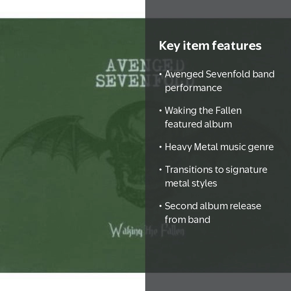 Hopeless Records, Avenged Sevenfold - Waking the Fallen CD, Heavy