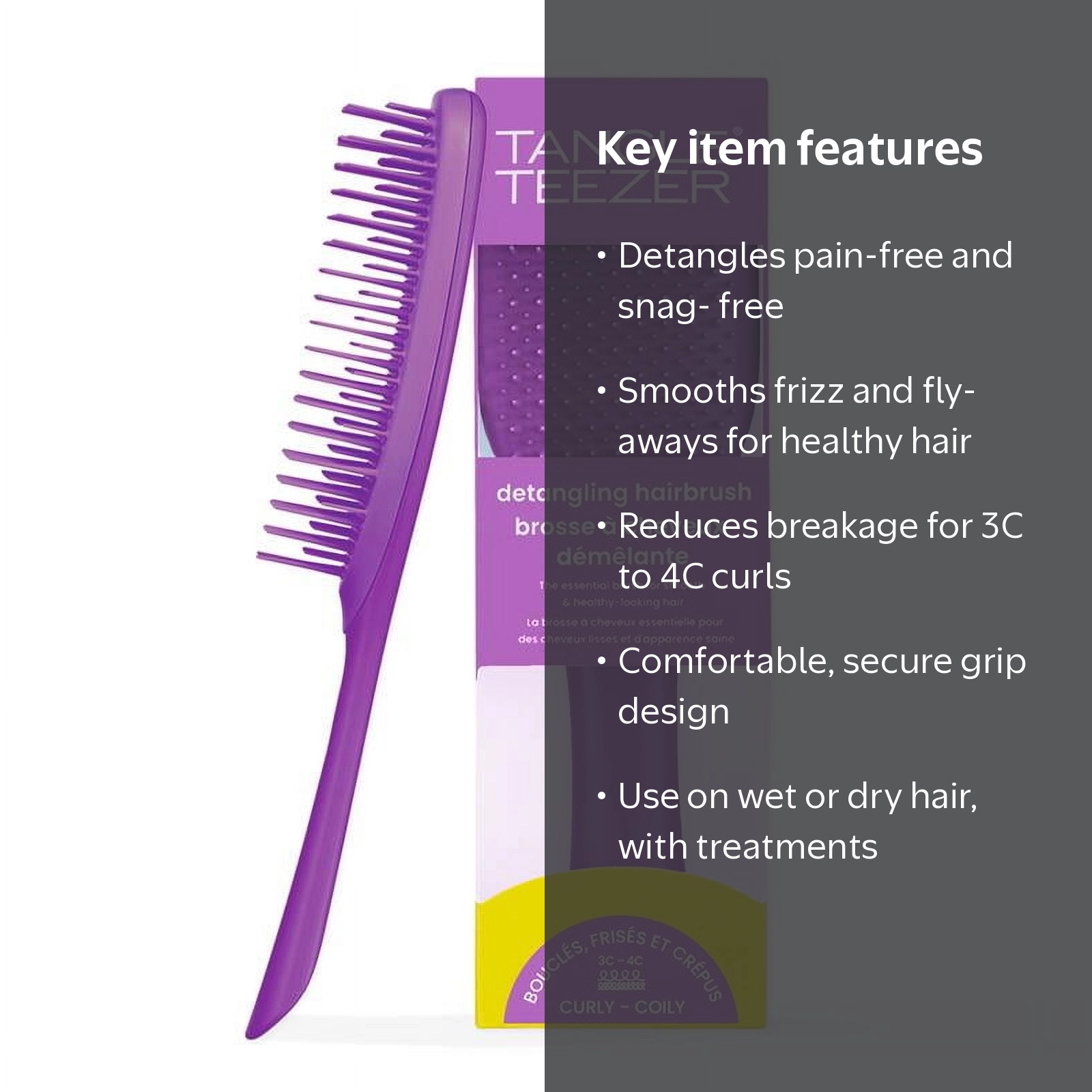 The Essential Detangler® by Tangle Teezer® for Naturally Curly