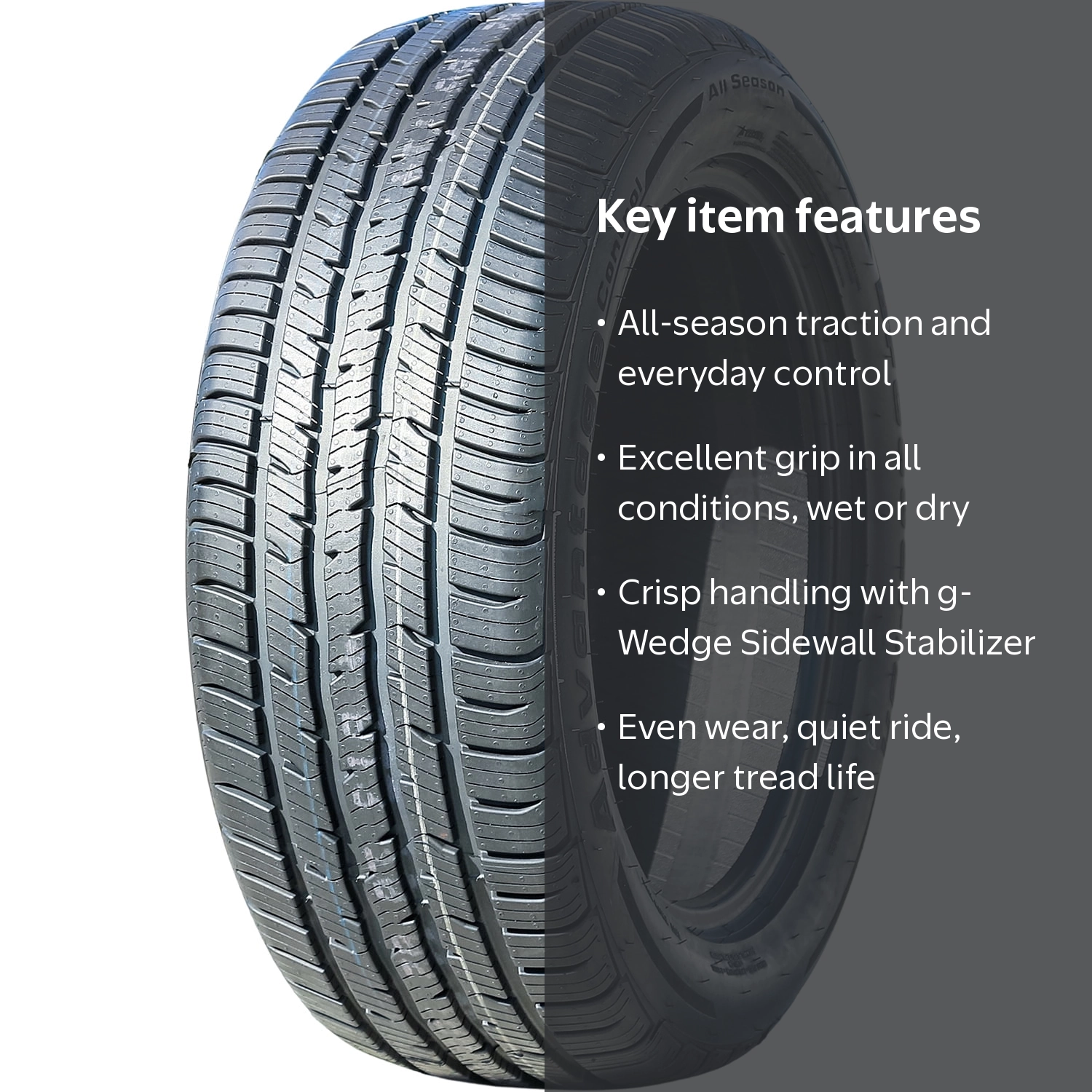 BFGoodrich Advantage Control All Season 215/55R17 94H Passenger