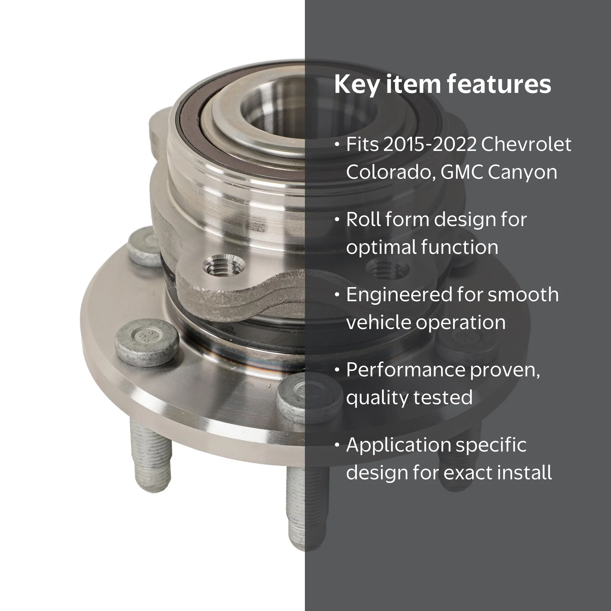 MOOG 515167 Wheel Bearing & Hub Assembly - Walmart.com