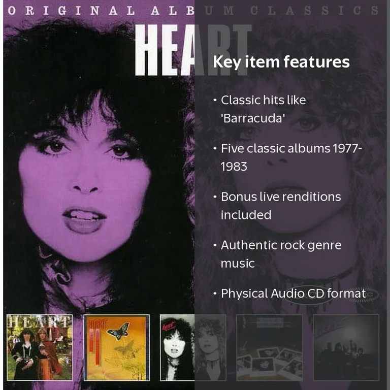 Heart - Original Album Classics - Music & Performance - CD