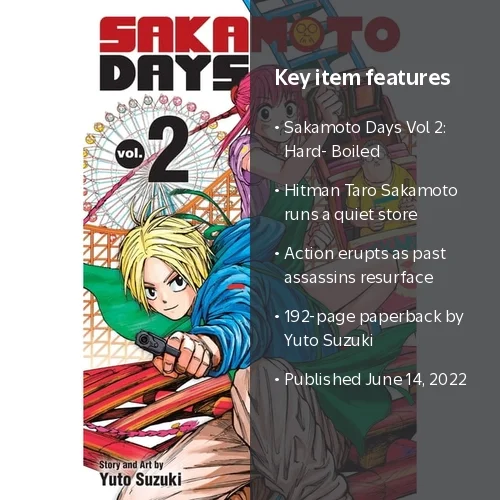 Yuto Suzuki, Sakamoto Days, Vol. 2 Hard-Boiled Book, Paperback