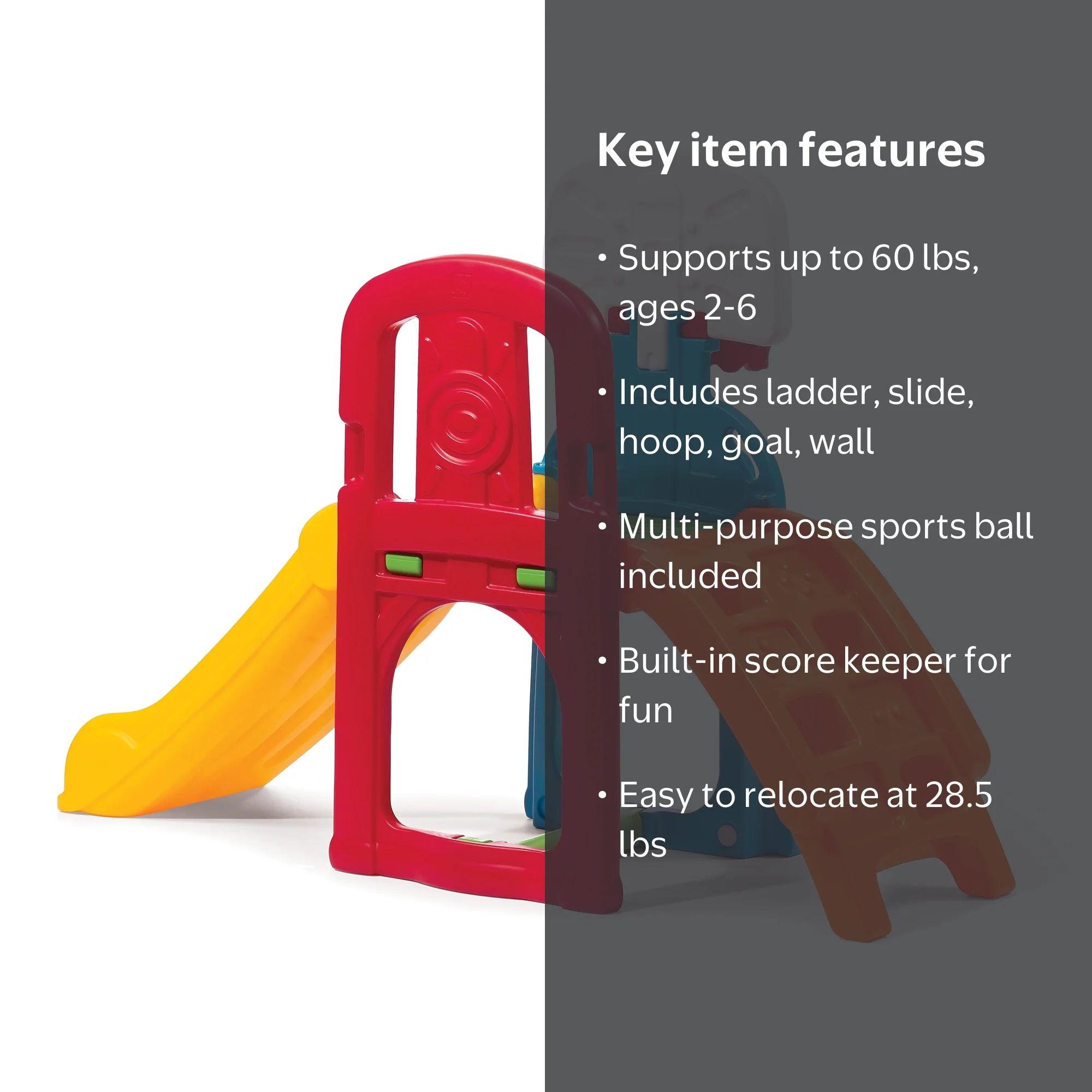 Step2, Sports Climber, Model 645500, Outdoor Toddler Playground