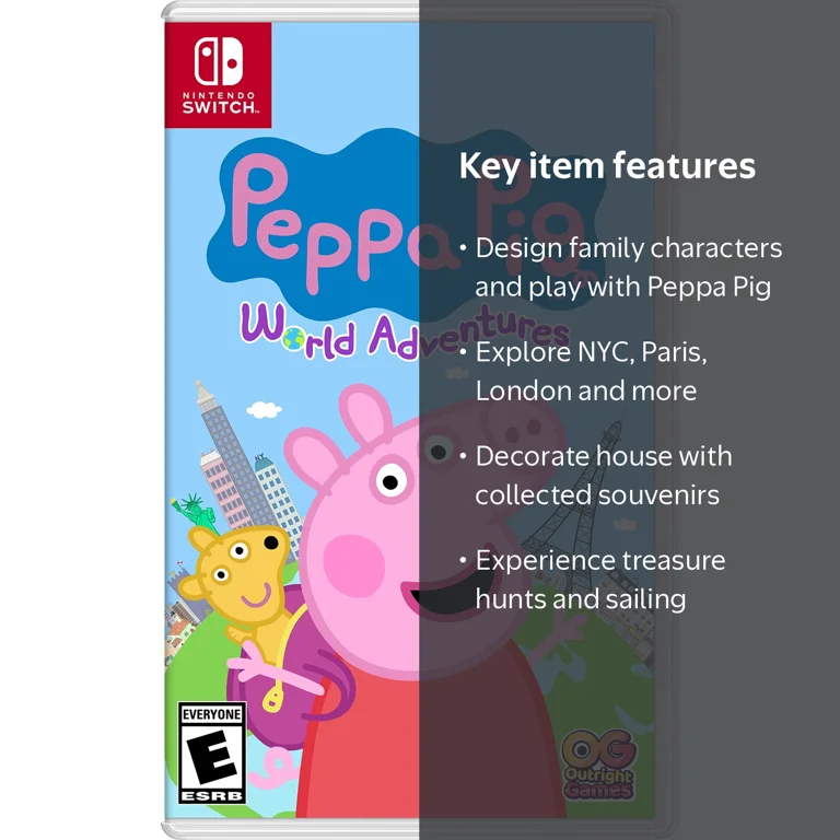 Nintendo Switch Peppa Pig: World Adventures (Nintendo S Outright Games, Peppa Pig World Adventures, Nintendo Switch, 1