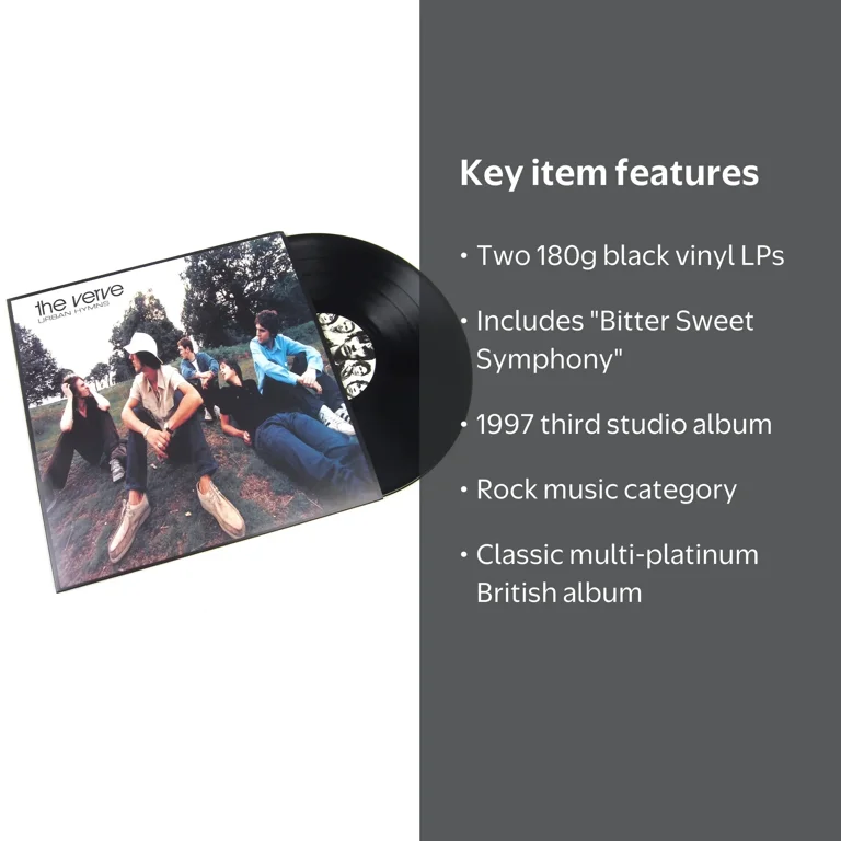 The Verve - Urban Hymns - Music & Performance - Vinyl - Walmart.com