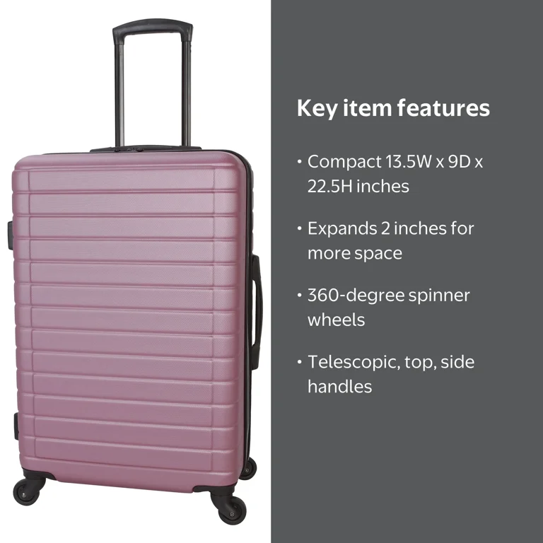 Protégé Vacationer 20-inch Carry-on Expandable Hardside Luggage