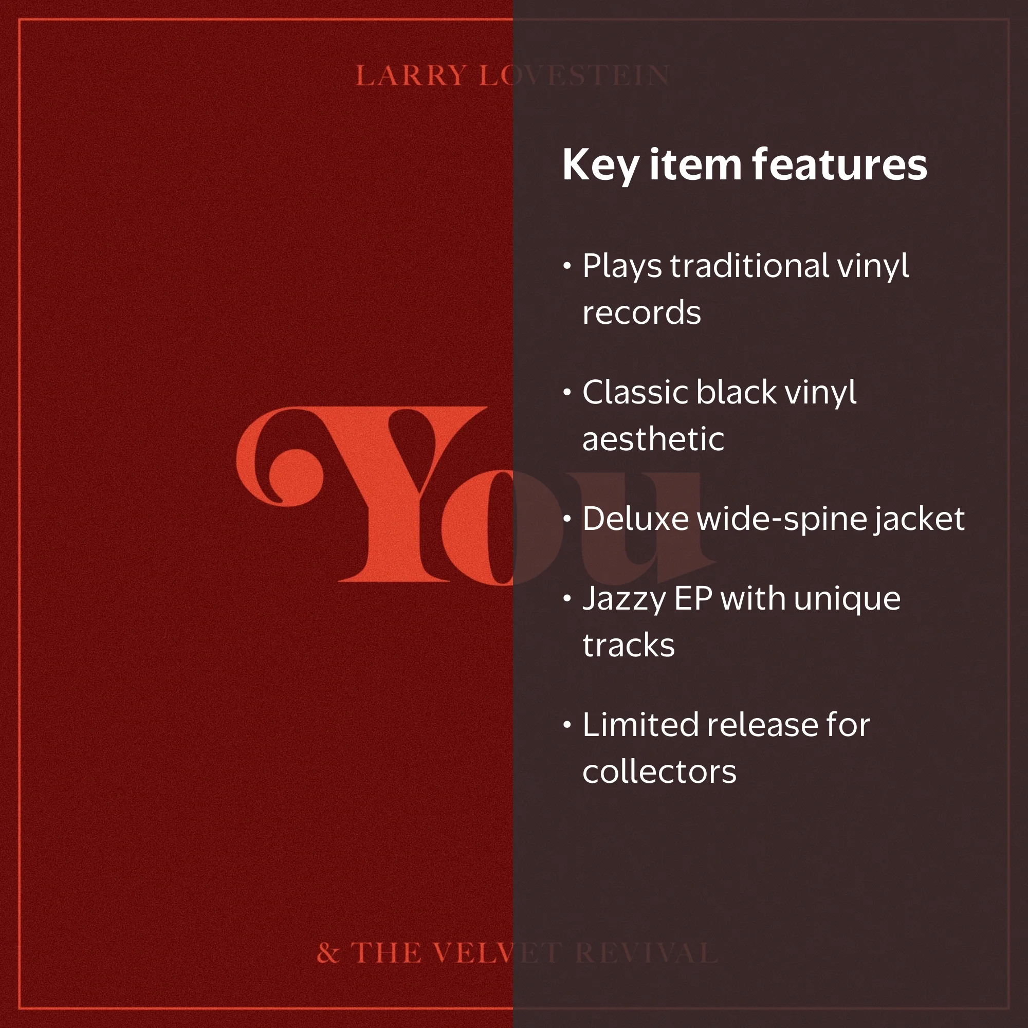 Larry Lovestein & the Velvet Revival - You - Music & Performance