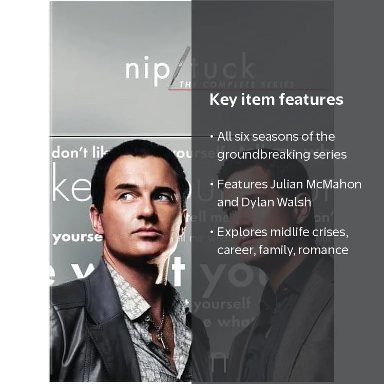 Nip/Tuck: The Complete Series, DVD Collection, 6 Seasons - Walmart.com