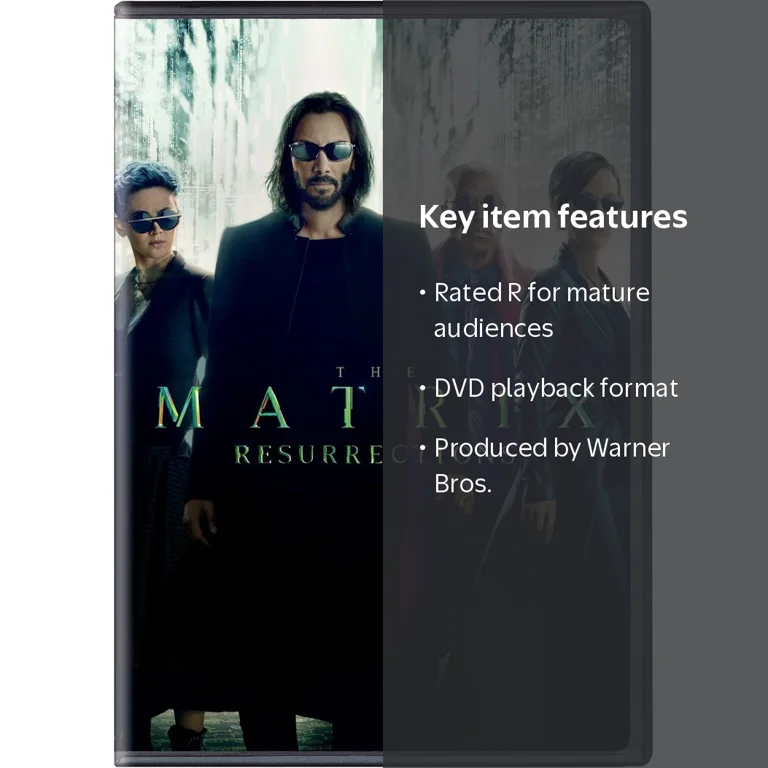 Warner Home Video: The Matrix Resurrections - Sci-Fi & Fantasy DVD