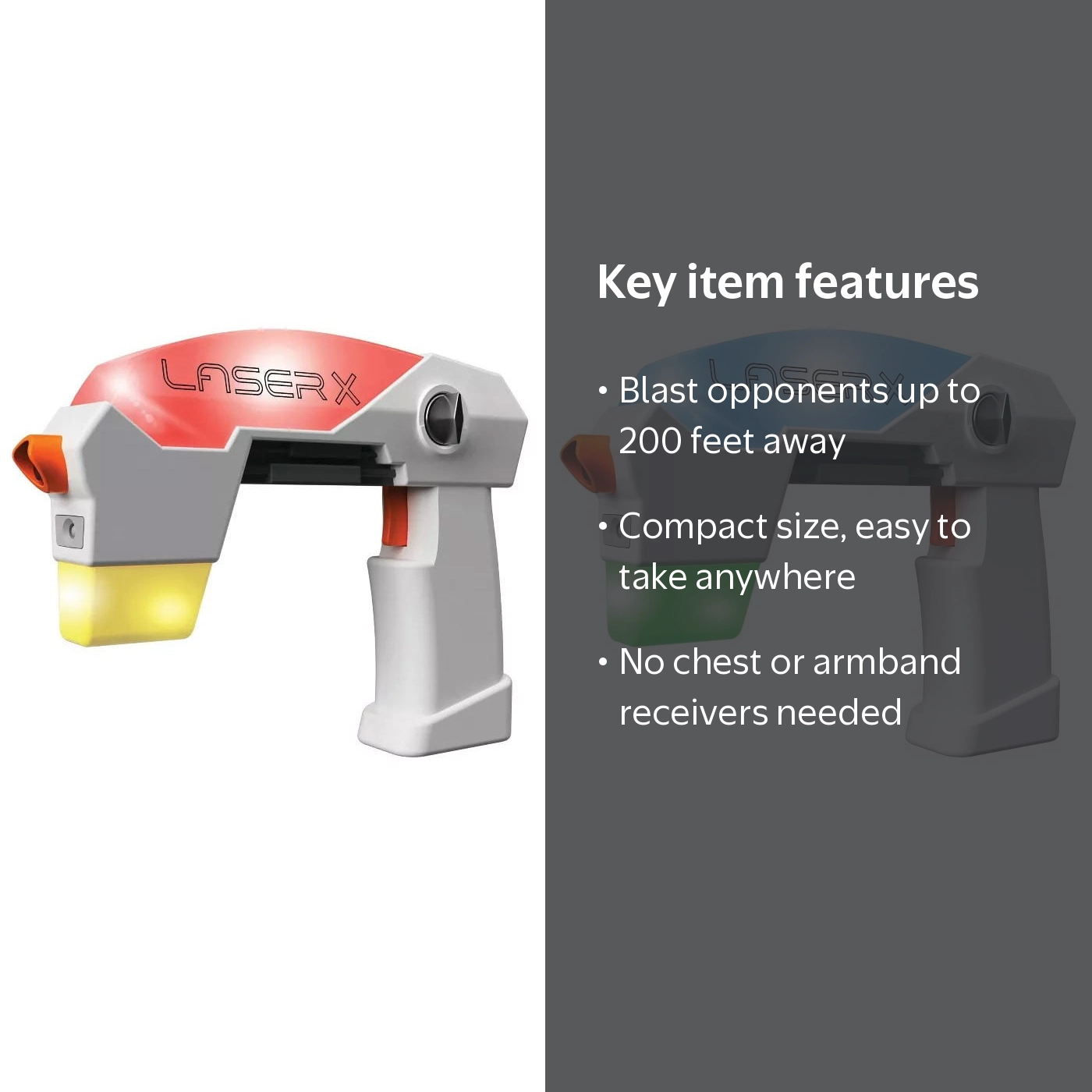 Laser X Infrared Tag Micro Double Blasters 2-Player Set - Walmart.com