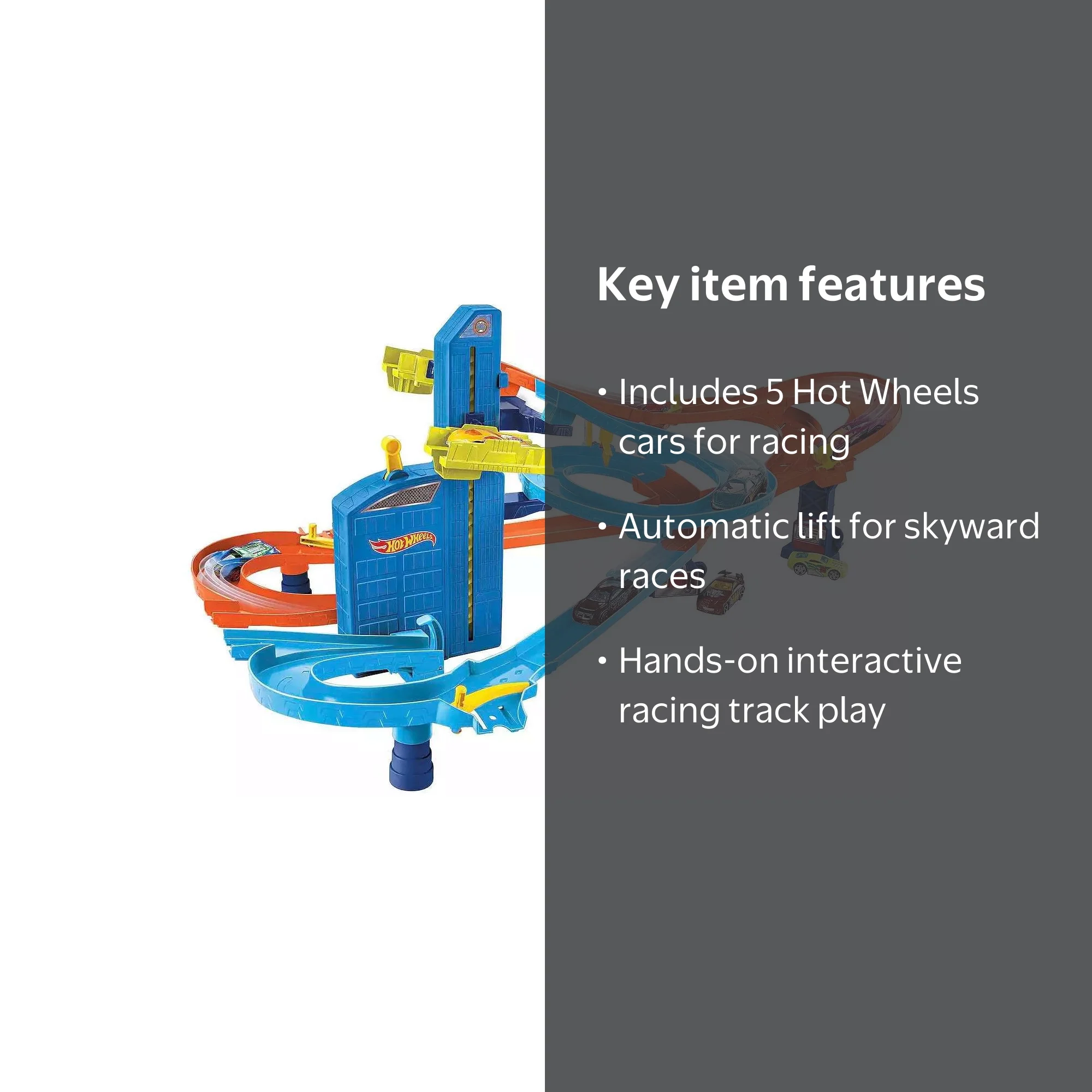 Hot Wheels City Auto Lift Expressway Track Set - Walmart.com