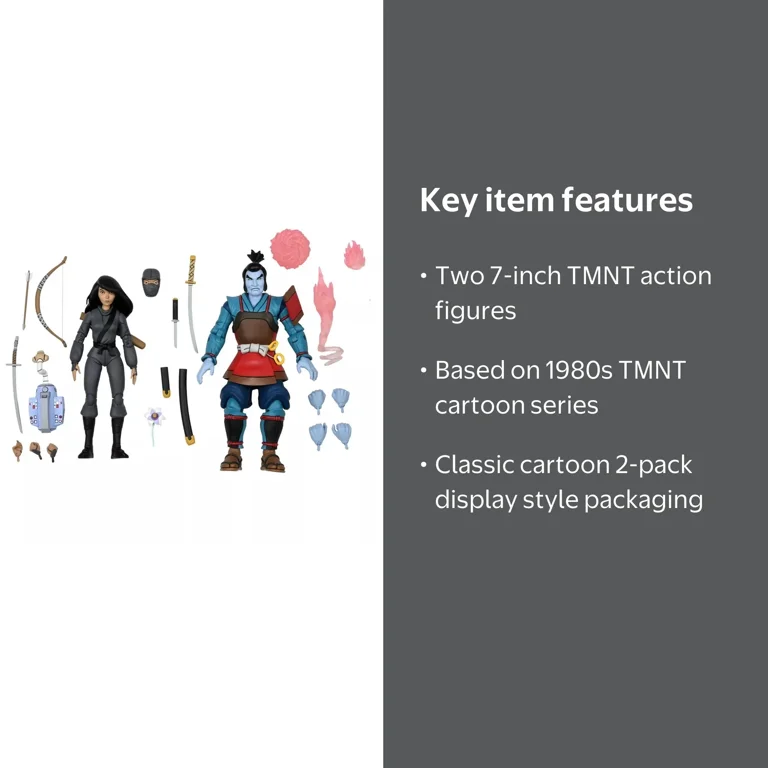 Teenage Mutant Ninja Turtles Chakahachi and Lotus Action Figures