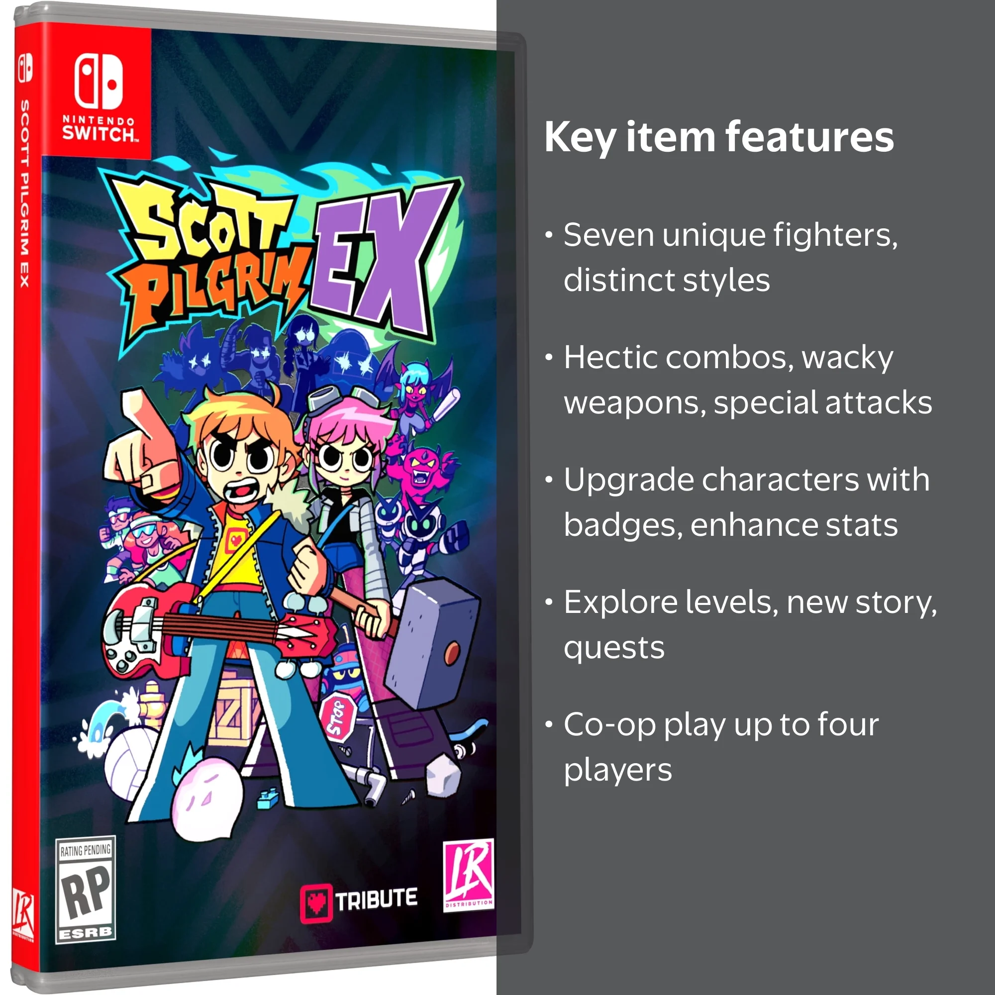 Scott Pilgrim EX - Nintendo Switch Game - Walmart.com