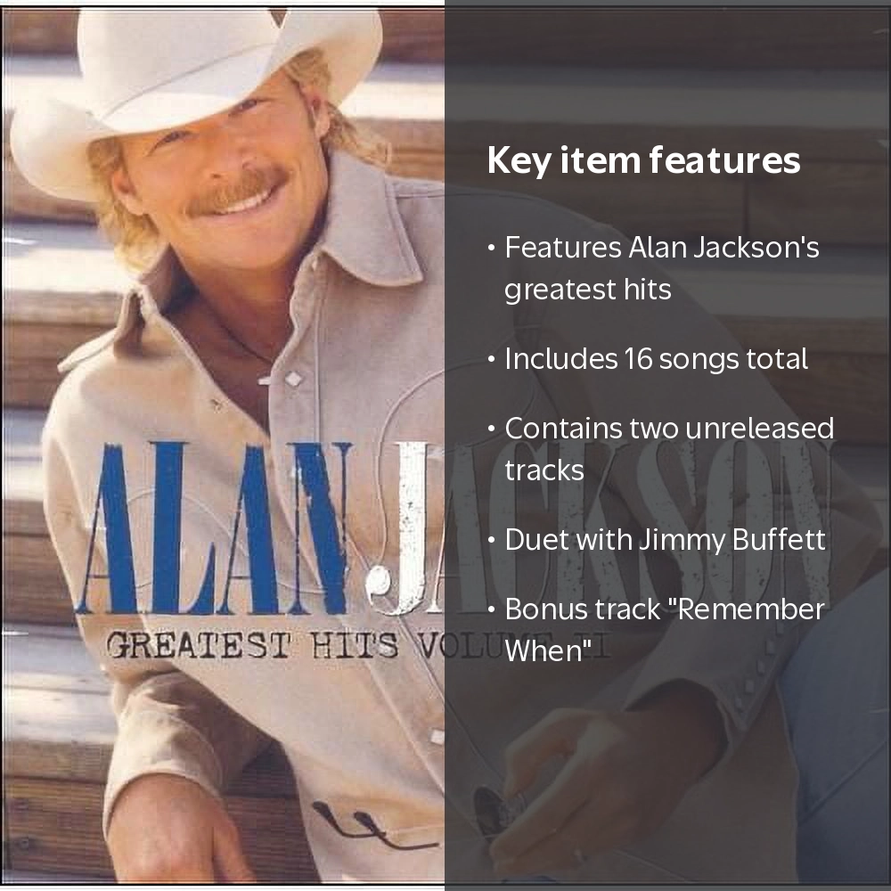 Alan Jackson - Greatest Hits, Vol. 2: and Some Other Stuff CD