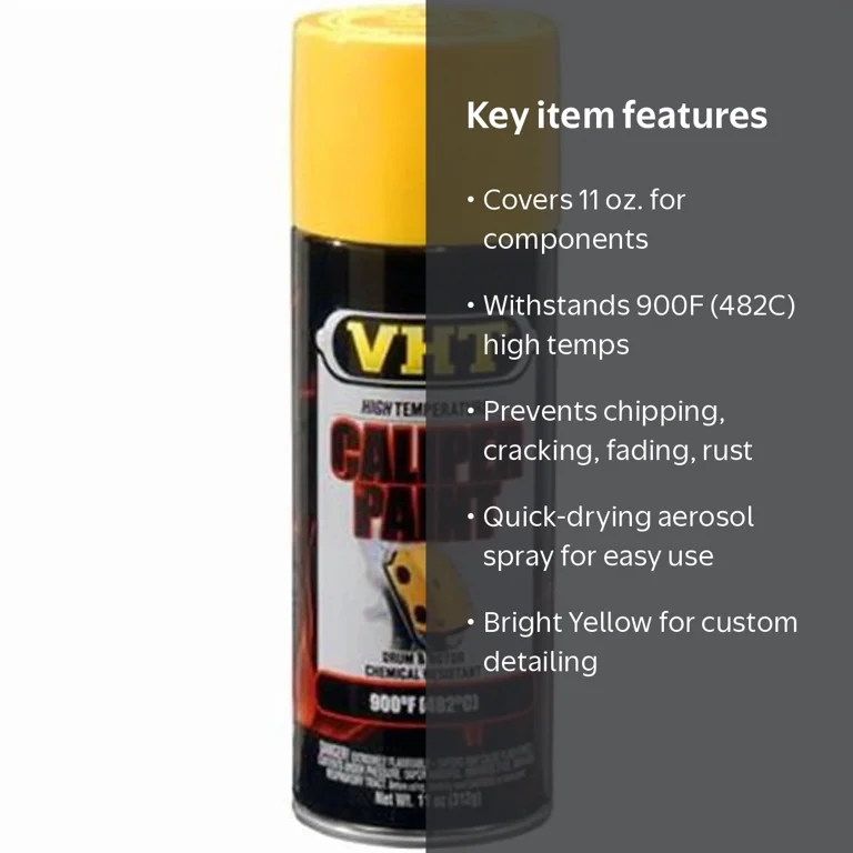 Vht SP738 Bright Yellow Caliper Paint Can - 11 Oz. - Walmart.com