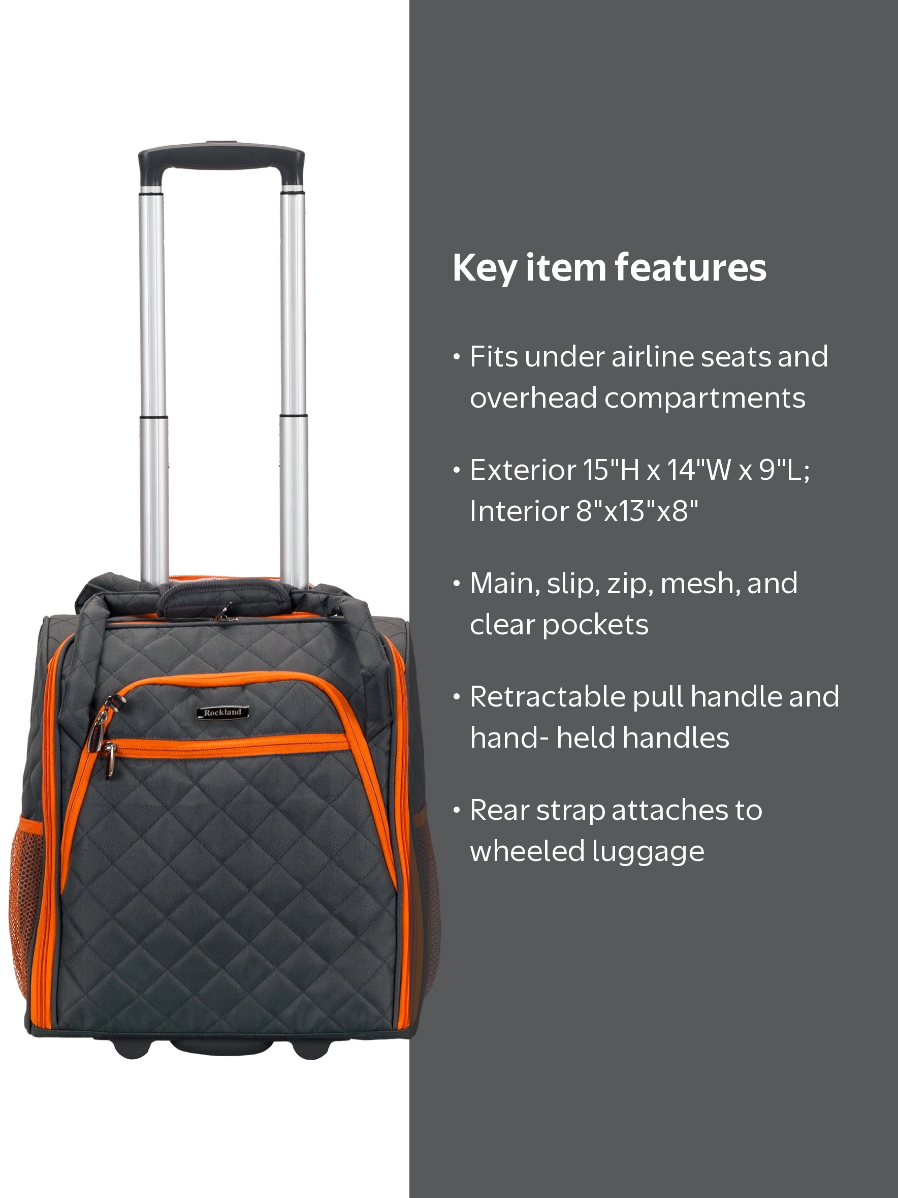 アントステラ　スモールウィートトランク Rockland Luggage 15