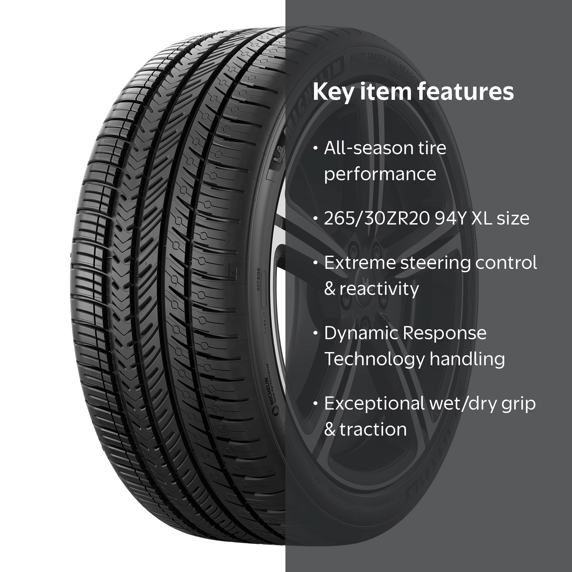 Michelin Pilot Sport All Season 4 All Season 265/30ZR20 94Y XL