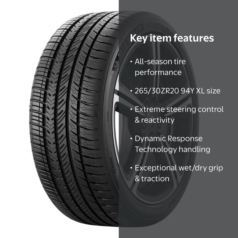 Michelin Pilot Sport All Season 4 All Season 265/30ZR20 94Y XL