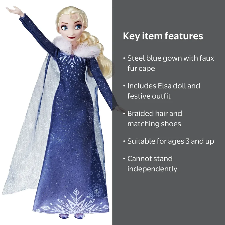 Disney Frozen Elsa Doll with Matching Shoes from Olaf's Frozen