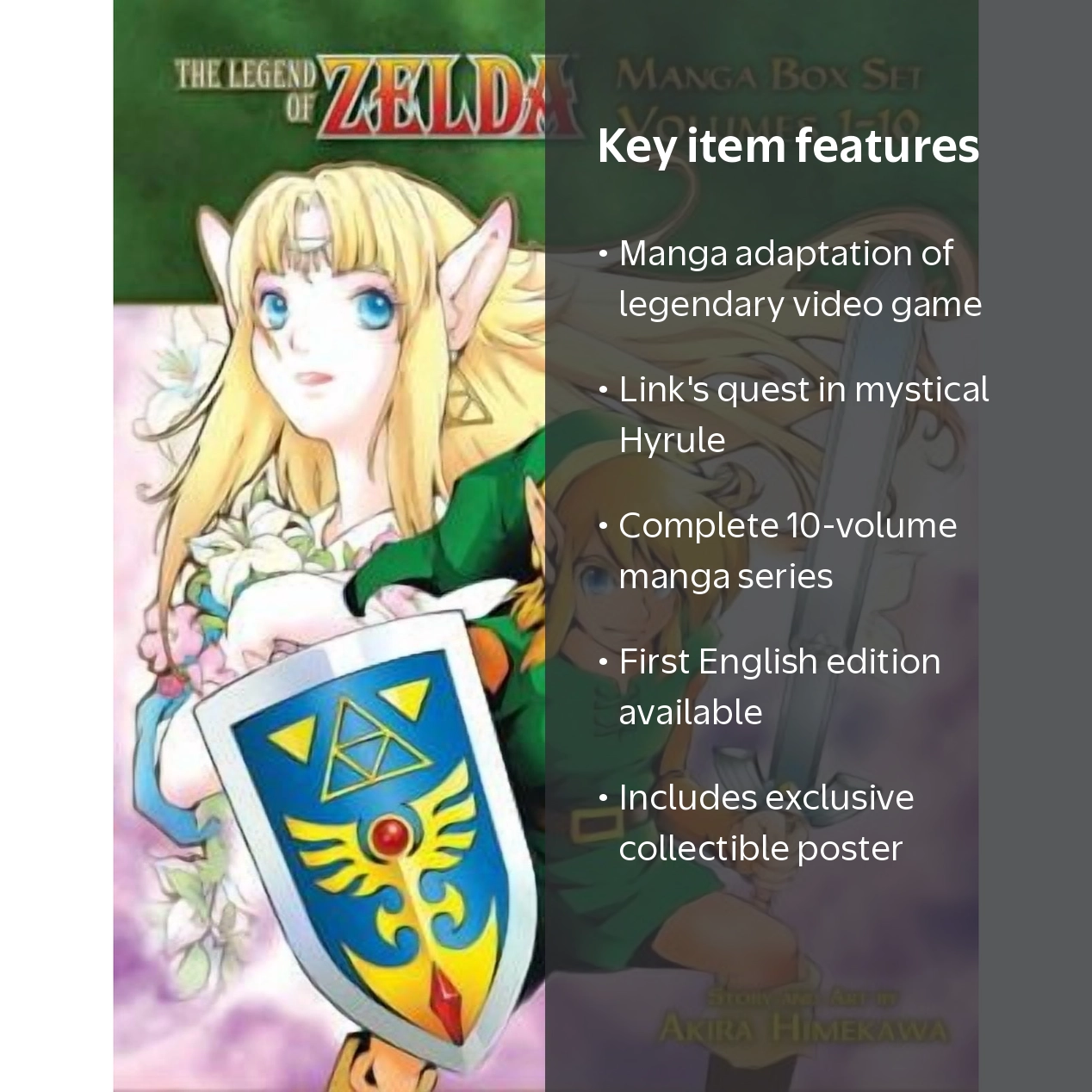 Akira Himekawa, The Legend of Zelda Complete Box Set, 10 Volumes