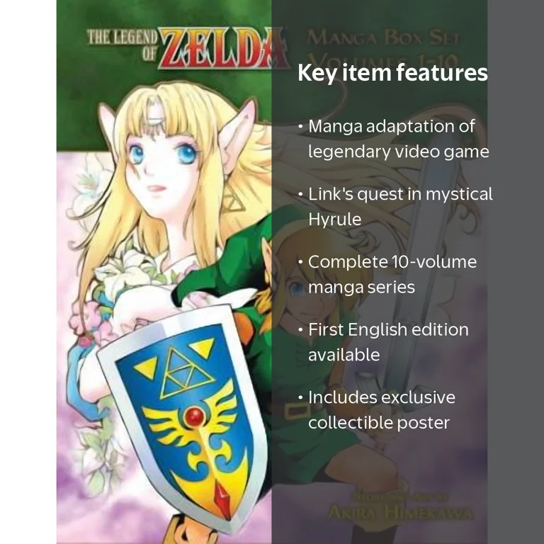 Akira Himekawa, The Legend of Zelda Complete Box Set, 10 Volumes