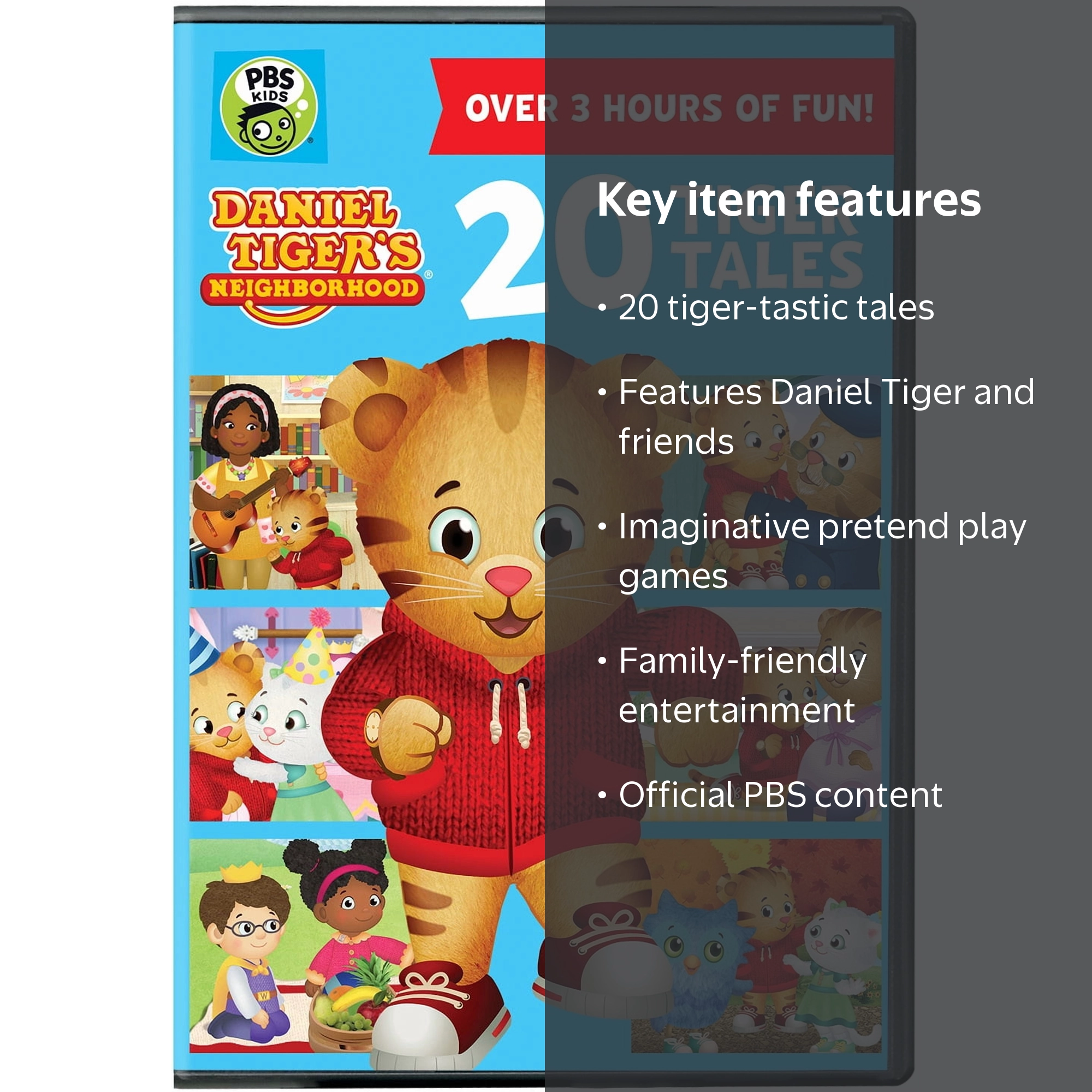 PBS, Daniel Tiger's Neighborhood: 20 Tiger Tales DVD, Kids